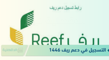 رابط التسجيل في دعم ريف 1446 عبر reef.gov.sa وماهي شروط التسجيل ؟
