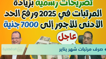 عاجل تبكير صرف مرتبات شهر يناير 2025 بقرار من المالية لجميع العاملين في القطاع الحكومي بالدولة