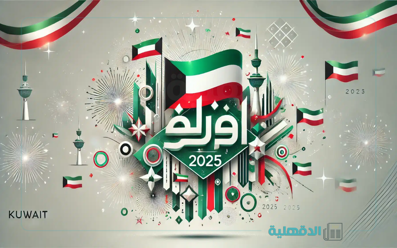 "وطني الحبيب دمت سالمًا".. عبارات تهنئة بالعيد الوطني الكويتي 2025 للفخر والإعتزاز بالوطن صورة تهنئة بالعيد الوطني الكويتي 2025