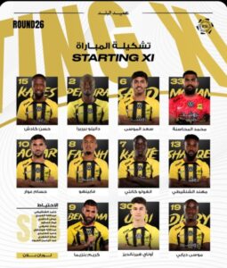 تشكيلة الاتحاد ضد الأهلي الرسمية al ahli vs al ittihad في دوري روشن السعودي 2025 والقنوات الناقلة والموعد تشكيلة الاتحاد ضد الأهلي الرسمية al ahli vs al ittihad في دوري روشن السعودي 2025 والقنوات الناقلة والموعد
