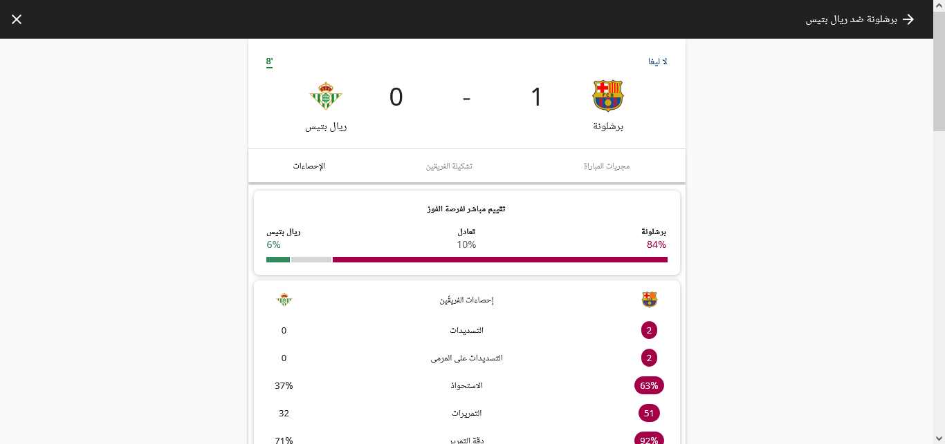 مجريات المباراة: موعد مباراة برشلونة وريال بيتيس والقنوات الناقلة ومعلق اللعبة علي سعيد الكعبي موعد مباراة برشلونة وريال بيتيس
