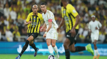 ما القنوات الناقلة لمباراة نادي النصر والاتحاد اليوم ومعلق المباراة في دوري روشن السعودي 2025