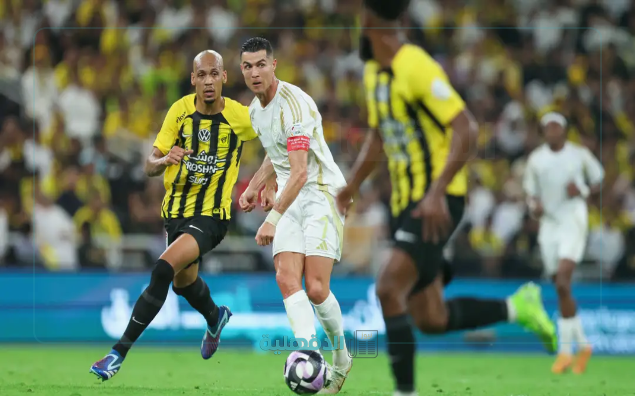 ما القنوات الناقلة لمباراة نادي النصر والاتحاد اليوم ومعلق المباراة في دوري روشن السعودي 2025 ما القنوات الناقلة لمباراة نادي النصر والاتحاد اليوم ومعلق المباراة في دوري روشن السعودي 2025