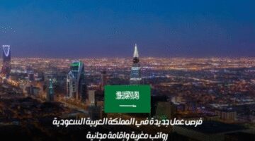 فرص مذهلة في السعودية.. إقامة مجانية ورواتب مرتفعة لأصحاب هذه المهن – اغتنم الفرصة وقدم الآن