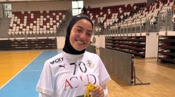 رقية ياسر تتألق كلاعبـة مثالية في مواجهة مصر والكونغو ببطولة أفريقيا بالجزائر 2025